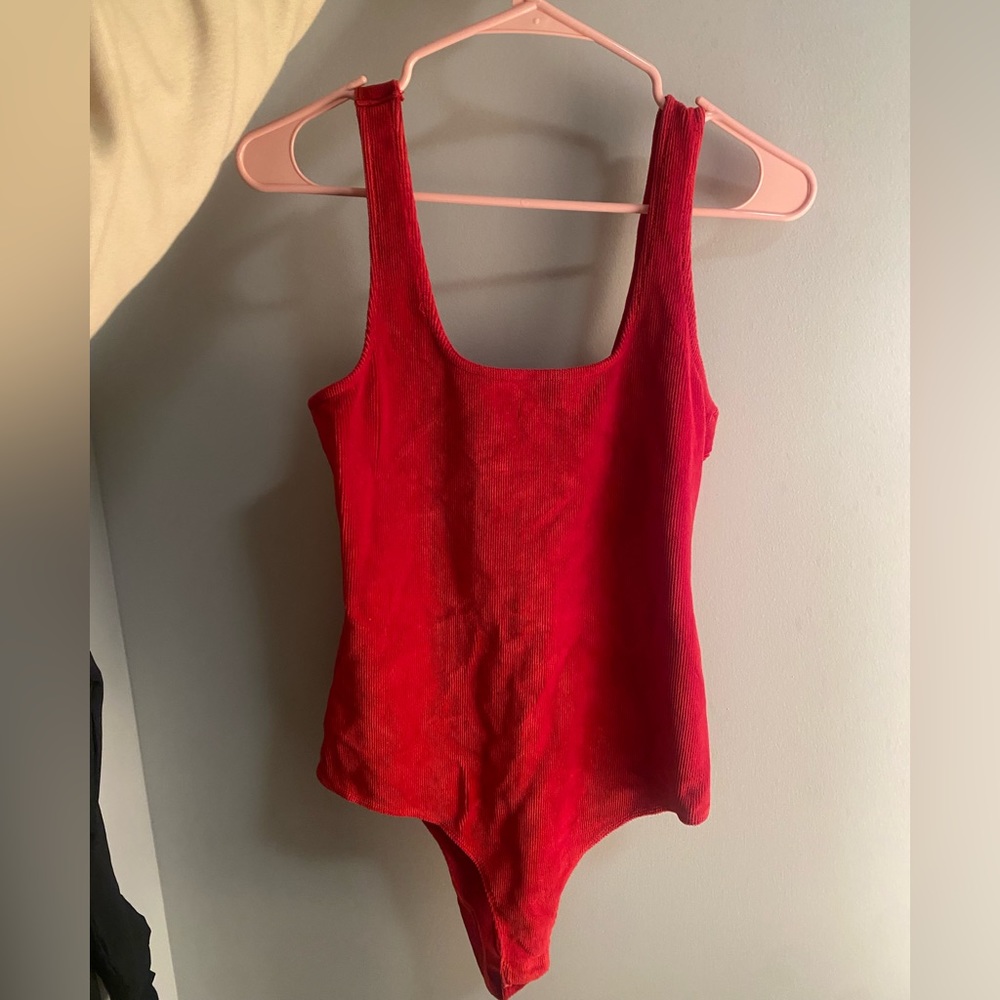 Red Bodysuit